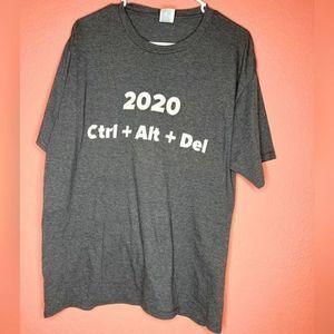Mens Xl Ctrl Alt Delete Tee Shirt